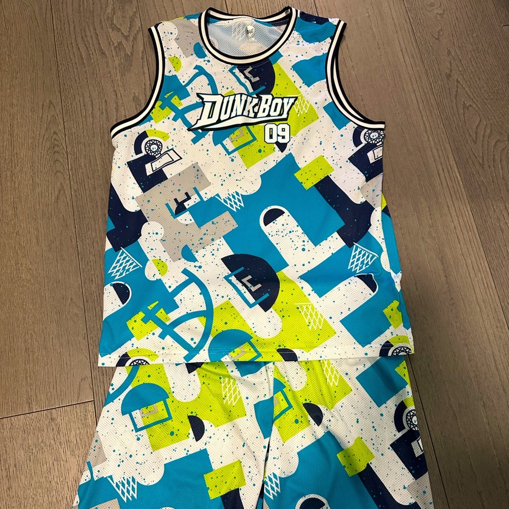 Kids basketball jersey